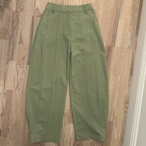 ASOS DESIGN tailored tab detail pants in pistachio Size US 0